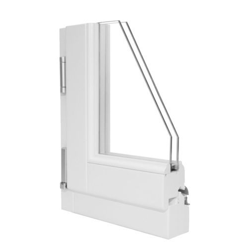 Wooden window - CLASSIC - SIDEL SRL - stainless steel / pivoting / double-glazed
