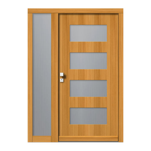 Entry door - H109+ST - DOORS, d.o.o. - wooden / swing / contemporary