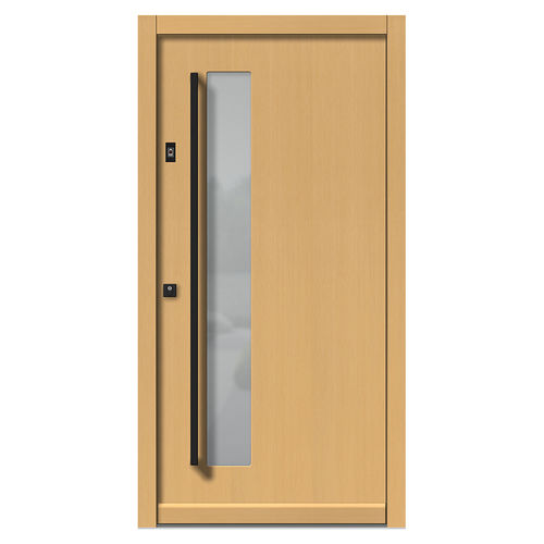 Entry door - H122 - DOORS, d.o.o. - wooden / swing / contemporary