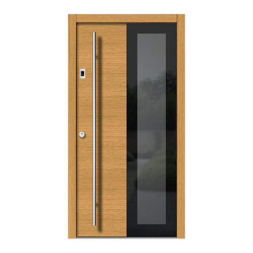 Entry door - H305 - DOORS, d.o.o. - wooden / glass / swing