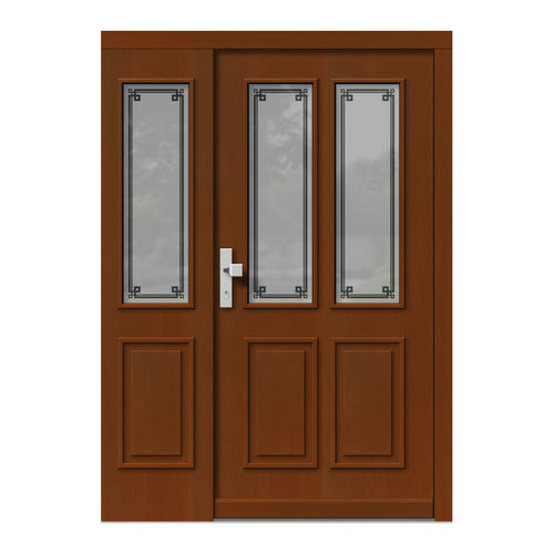 Entry door - H501+ST - DOORS, d.o.o. - wooden / swing / classic