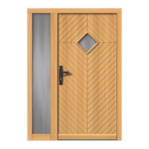 Entry door - H509+ST - DOORS, d.o.o. - wooden / swing / classic