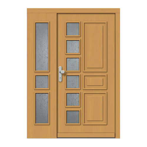Entry door - H535+ST - DOORS, d.o.o. - wooden / swing / classic