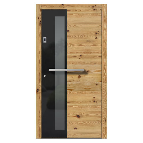 Entry door - H408 spruce 3A - DOORS, d.o.o. - wooden / swing / vintage