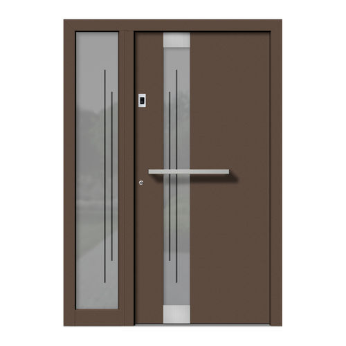 Entry door - HA122E+ST - DOORS, d.o.o. - wooden / aluminum / swing