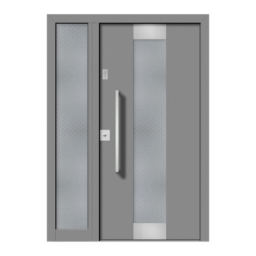 Entry door - HA150E+ST - DOORS, d.o.o. - wooden / aluminum / swing