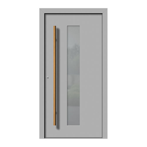 Entry door - HA153 - DOORS, d.o.o. - wooden / aluminum / swing