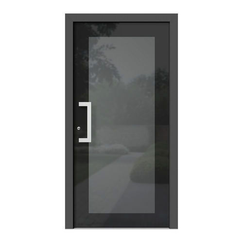 Entry door - HA309 - DOORS, d.o.o. - wooden / aluminum / glass