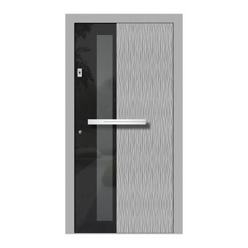 Entry door - HA320 - DOORS, d.o.o. - wooden / aluminum / glass