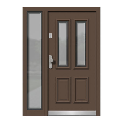 Entry door - HA501+ST - DOORS, d.o.o. - wooden / aluminum / swing