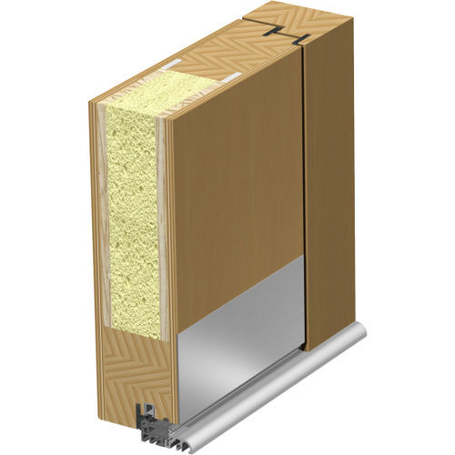 Energy-saving door - DOORS, d.o.o. - entry / wooden / aluminum