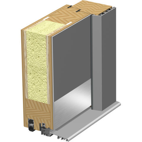 Entry door - DOORS, d.o.o. - wooden / aluminum / swing