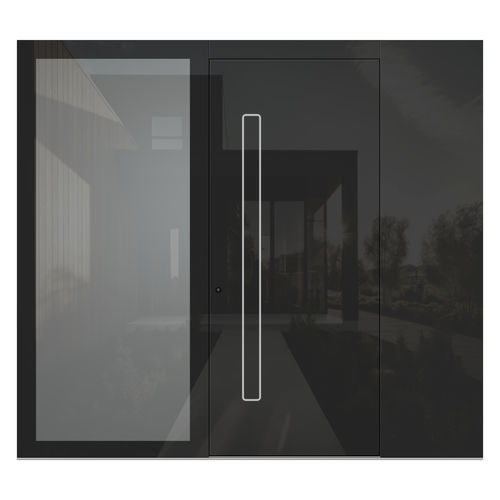 Entry door - HS950+ST - DOORS, d.o.o. - stone / swing / contemporary