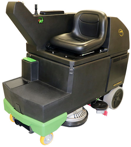Ride-on scrubber - eForce - NSS Entreprises - battery-powered