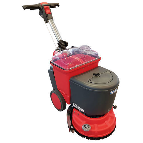 Walk-behind scrubber - RA395 IBC - Cleanfix Reinigungssysteme AG - battery-powered