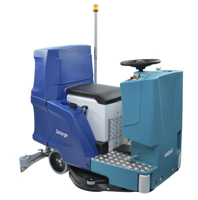 Ride-on scrubber - Drivematic Delarge - Wetrok - electric
