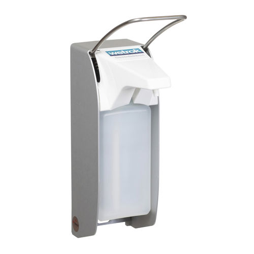 Wall-mounted disinfectant dispenser - Ingo-Man Plus - Wetrok - manual / automatic / soap dispenser