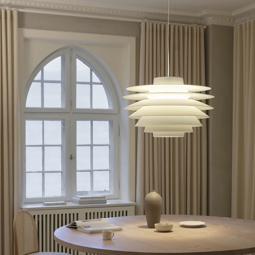 Pendant lamp - VERONA  - LYFA - brass / contemporary / corded