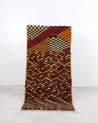 Vintage rug - 64-1-3-2-5-3 - MUSMUS RUGS - patterned / rectangular / hand-woven
