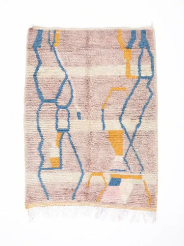 Contemporary rug - Boujaad  - MUSMUS RUGS - geometric pattern / wool / rectangular