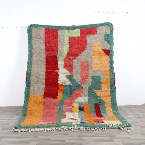 Contemporary rug - colorful abstract - MUSMUS RUGS - patterned / wool / rectangular