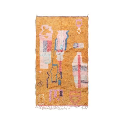 Contemporary rug - colorful abstract - MUSMUS RUGS - patterned / wool / rectangular