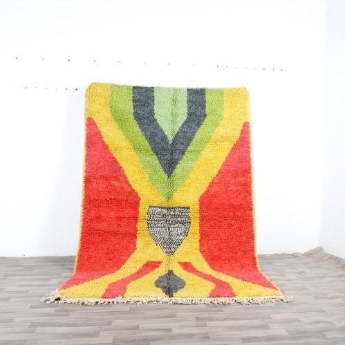 Contemporary rug - Colurful abstract area  - MUSMUS RUGS - patterned / wool / rectangular