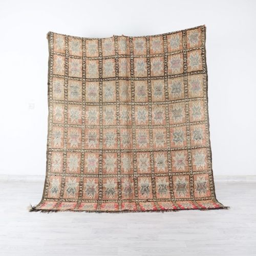 Vintage rug - 64-1-3-2-5-6-15-4 - MUSMUS RUGS - patterned / wool / rectangular