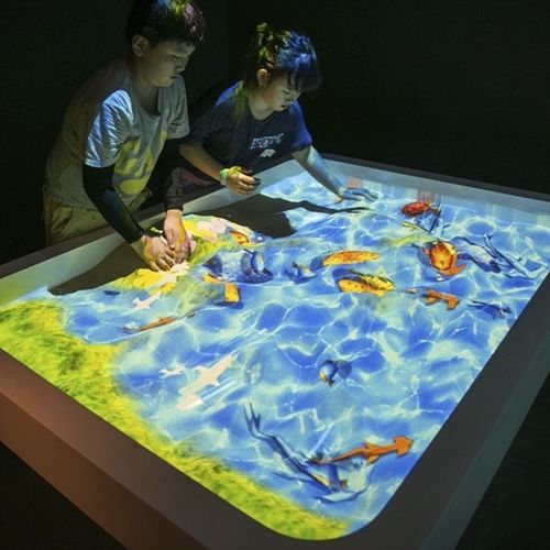 Contemporary kids game table - SPI Global Play - commercial / digital