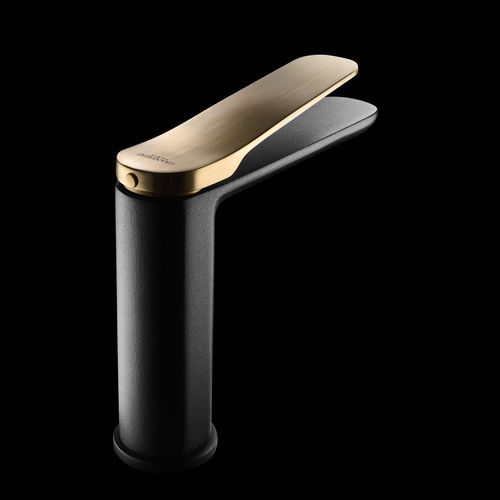 Washbasin mixer tap - NUMÉRO 1 Harmonie : 115100 - Grandsire Paris - countertop / chromed metal / brass