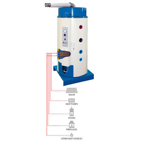 Gas water heater - GTF Sol - LA NUOVA COTERM SRL - free-standing / vertical / industrial