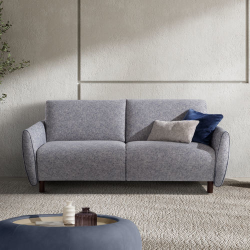 Sofa bed - Evelyn - SARTORIS by MAXDIVANI - contemporary / fabric / with armrests