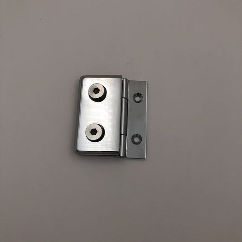 Glass door hinge - Foshan 1 Boat hardware Co. Ltd. - chrome-plated brass / for boat / polished