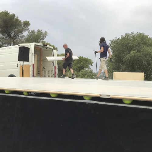 floating sprung dance floor - SPECTAT