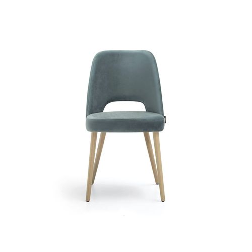Contemporary chair - AXEL - TM Leader Contract - indoor / steel / wooden