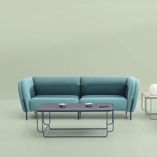 Contemporary sofa - SWAN - TM Leader Contract - fabric / modular / corner