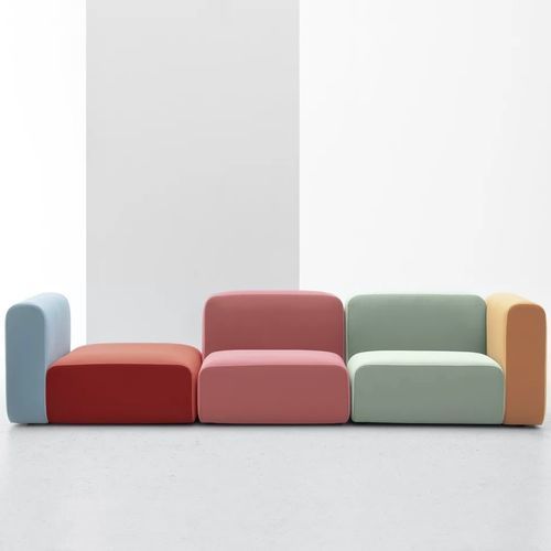 Corner sofa - SUSHI - TM Leader Contract - contemporary / fabric / modular