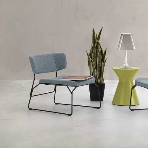 Contemporary side table - NUN - TM Leader Contract - wood / solid wood base / sculptural