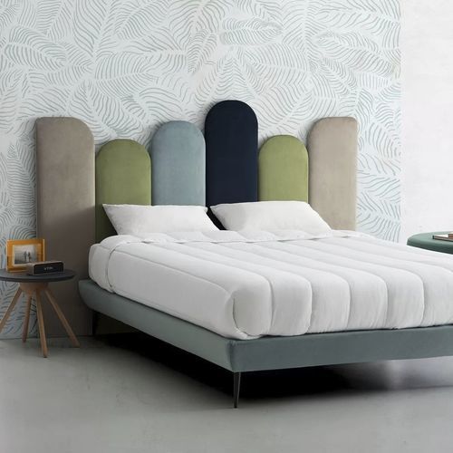Double bed headboard - RANDA - TM Leader Contract - for single beds / contemporary / fabric