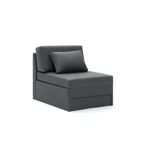 Bed sofa - MENO - TM Leader Contract - contemporary / fabric / gray