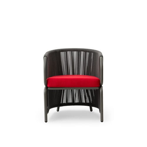 Outdoor chair - VELO - TM Leader Contract - contemporary / aluminum / fabric