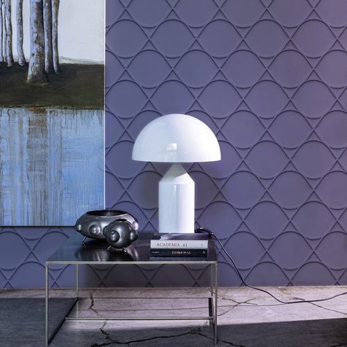 Contemporary wallpaper - Mathieu - SPAGHETTIWALL - nonwoven fabric / geometric pattern / 3D effect