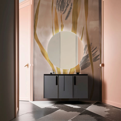 Contemporary wallpaper - Water Lily - SPAGHETTIWALL - cellulose fiber / nonwoven fabric / patterned