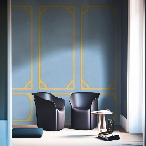 Contemporary wallpaper - Villas : WPN 2406a - SPAGHETTIWALL - nonwoven fabric / patterned / gray
