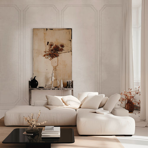 Contemporary wallpaper - Villas : WPN 2407a - SPAGHETTIWALL - nonwoven fabric / patterned / gray