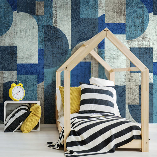 Contemporary wallpaper - Frames - SPAGHETTIWALL - cellulose fiber / nonwoven fabric / geometric pattern