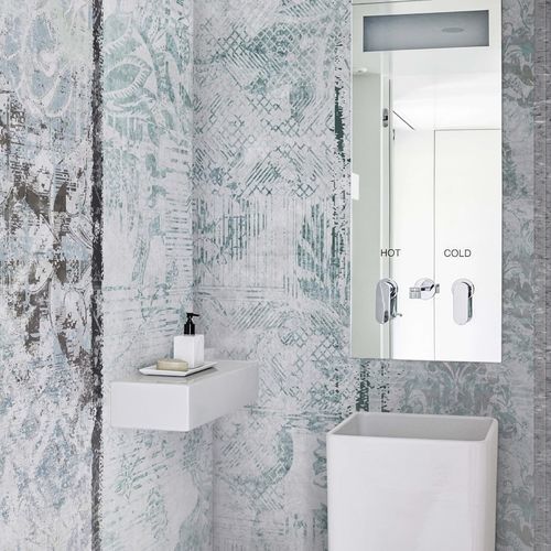 Contemporary wallpaper - Monotipie - SPAGHETTIWALL - cellulose fiber / nonwoven fabric / patterned