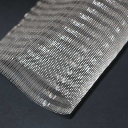 Stainless steel woven wire fabric - QKTH2-12 - HEBEI JOINWIN ARCHITECTURAL DESIGN CO.,LTD - bronze / copper / for interior