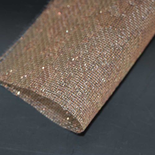 Stainless steel woven wire fabric - QKTH-08I - HEBEI JOINWIN ARCHITECTURAL DESIGN CO.,LTD - bronze / copper / for interior