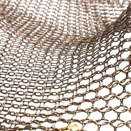 Stainless steel wire mesh - QKRMC-01 - HEBEI JOINWIN ARCHITECTURAL DESIGN CO.,LTD - brass / copper / aluminum